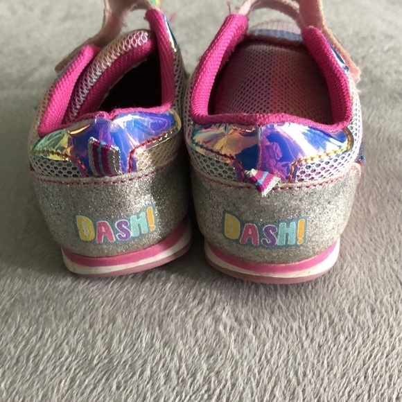 My little pony Rainbow and Glitter velco sneakers in size 8 for toddlers - Picture 3 of 4
